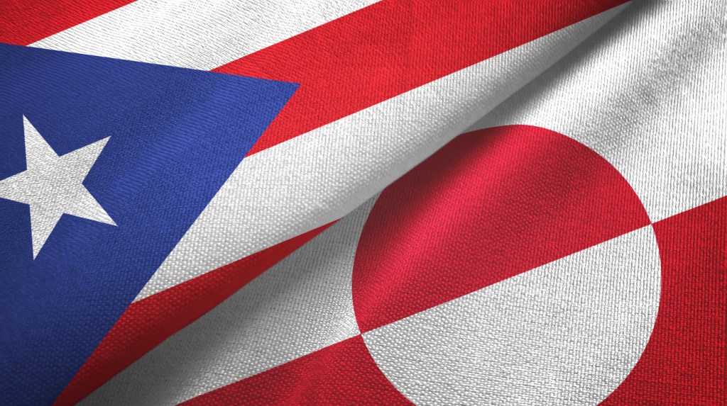 Comparing Puerto Rico and Greenland