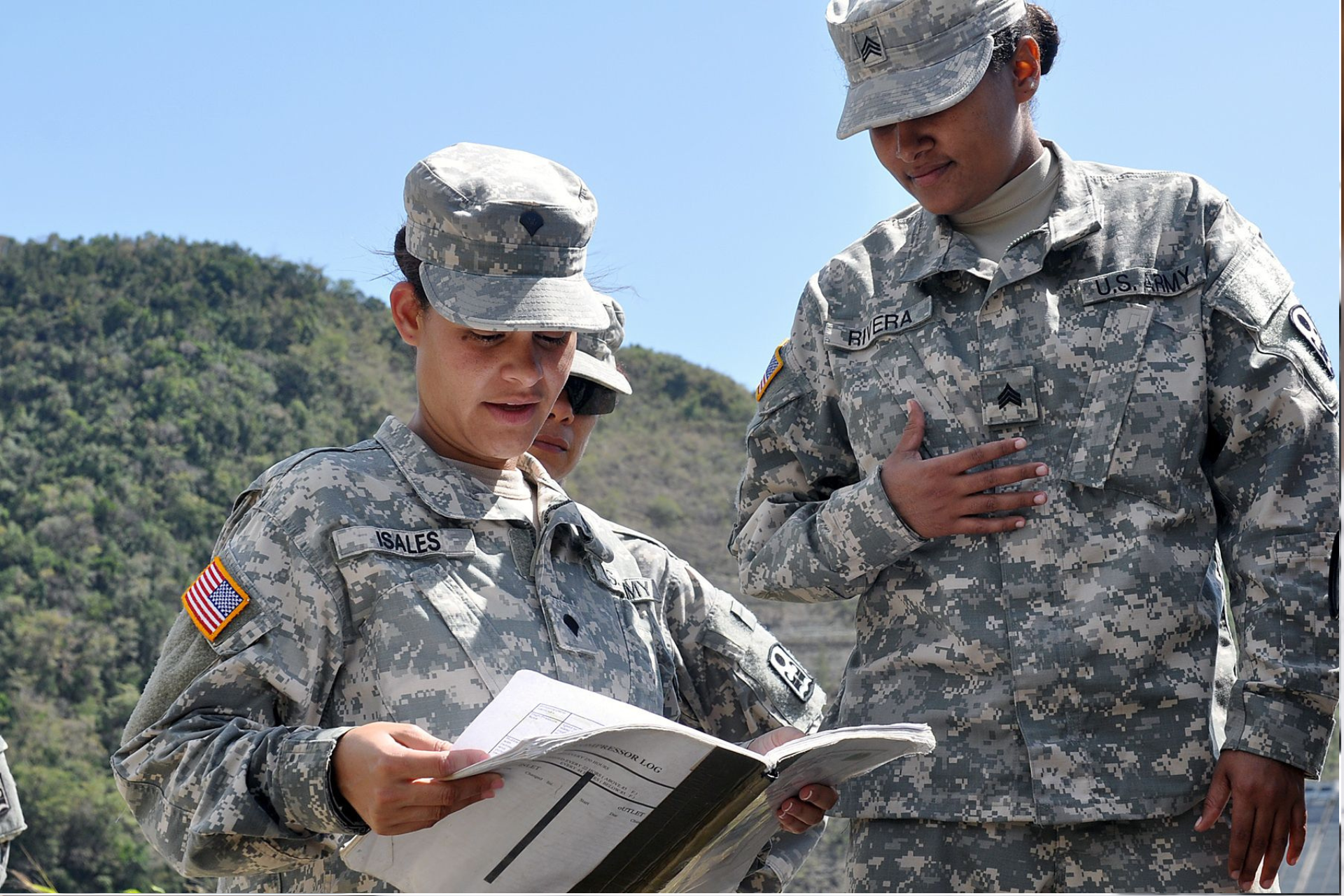 Puerto Rican military women